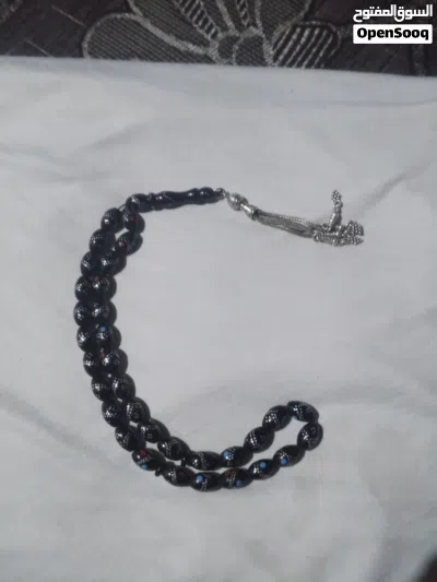 مسبحه 33 حبه يسر مطعمه بفظه مسبحه جميله جدا وانيقه 3