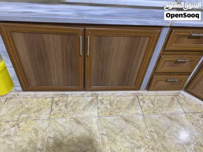 مطبخ ألمنيوم للبيع قواطع رخام 4