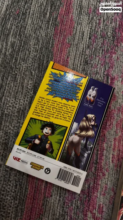 Book Manga My hero academia vol 1 2