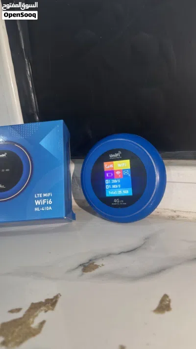 للبيع مودم محمول UniFi 4G يتميز بتصميم دائري 2