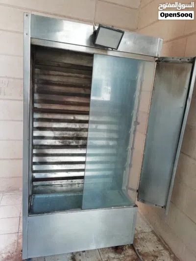 شواية مطاعم عمودية (واجهة زجاج) للبيع 2