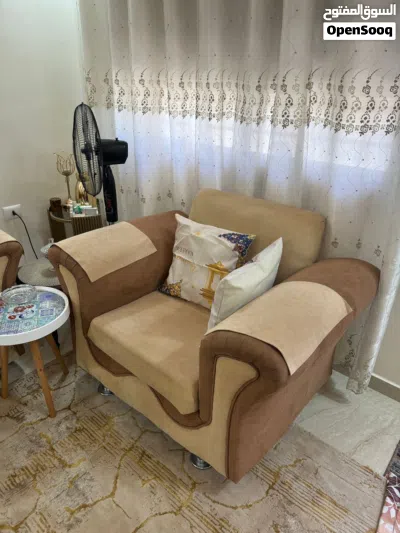 طقم كنب تفصيل 4 قطع ، استخدام بسيط جداً 2