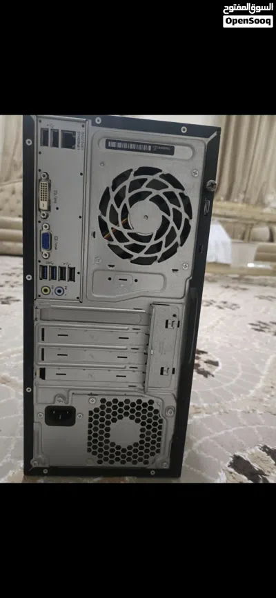 Sale For . كمبيوتر مكتبي متكامل HP بحالة ممتازة - مواصفات سريعة (Core i5 / 16GB RAM / Dual SSD 4