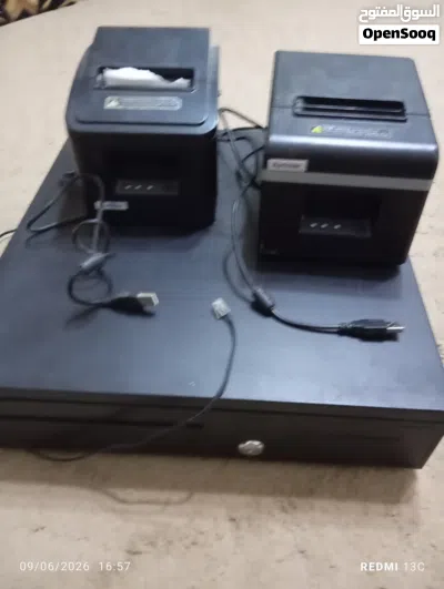 2 طابعات ودرج نقود للبيع 2