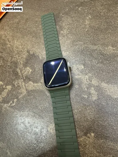 Apple Watch Series 9 45MM Starlight شاشة أكبر وسعر مميز 4