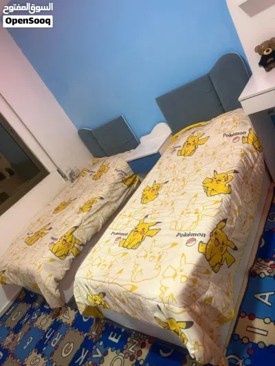 غرفة نوم اولاد شبه جديد 350 4