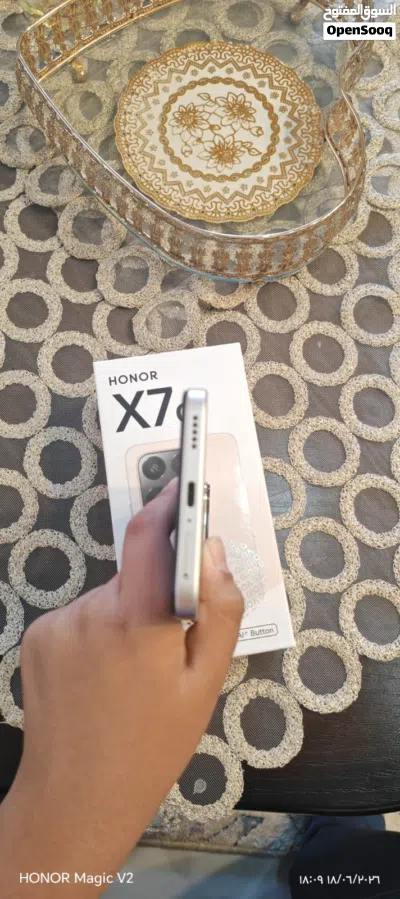 هونور x7d قيقا 256 رام 8+8 وكاله بل معنى الحرفي ولا خدش 3