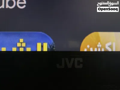 شاشة JVC 4kاصلية 55 بوصة شبه جديدة 2