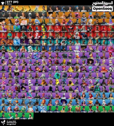 بيع حساب فورت نايت 3