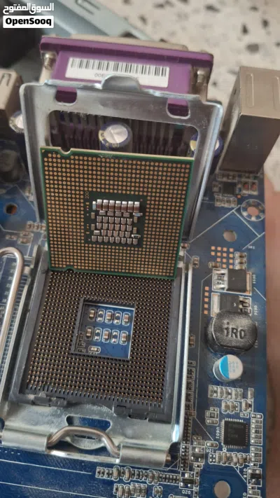 معالج Intel Core 2 Duo E6550 كامل بالمبرد متاعه مستعمل 2