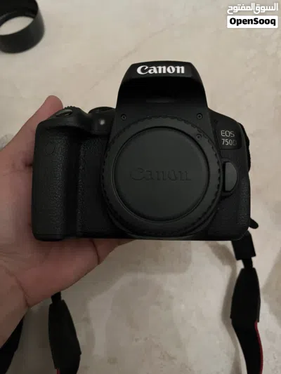 كاميرا كانون 750 دي مع 3 عدسات Canon DSLR 750D 3