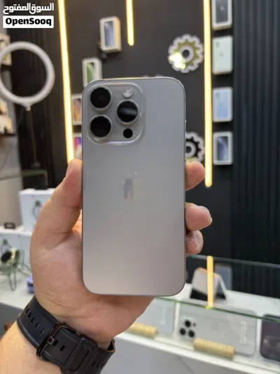iPhone 15 pro 256 GB battery 88% شرق اوسط مدخل خط بسعر مميز 3