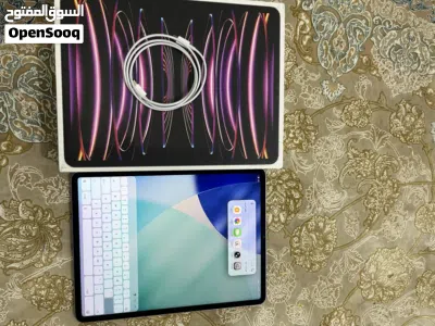 ايباد ابرو12.9 بوصه قيقا256 الجيل السادس m2 كامل اغراض نضيف مو مبدل شي اخو الجديد 2