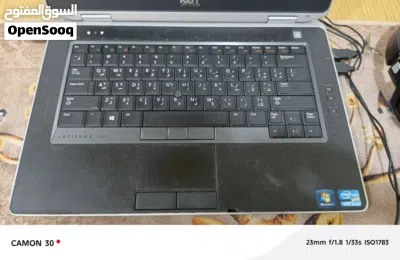 لاب توب ماركة ديل حجم 14 كوراي5 جاهز للبيع مع كافة الملحقات ب 125 الف فقط 3