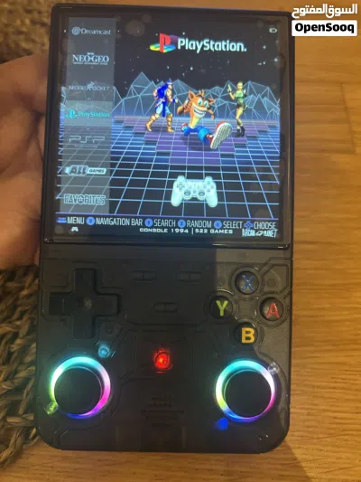 R36 ultra black color like new with all accessories and box retro emulator console 4