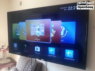شاشة بينكون BENKON إيطالي 55 inch بوصه فل سمارت Smart 4K شبه جديد وبحاله ممتااازه. 3