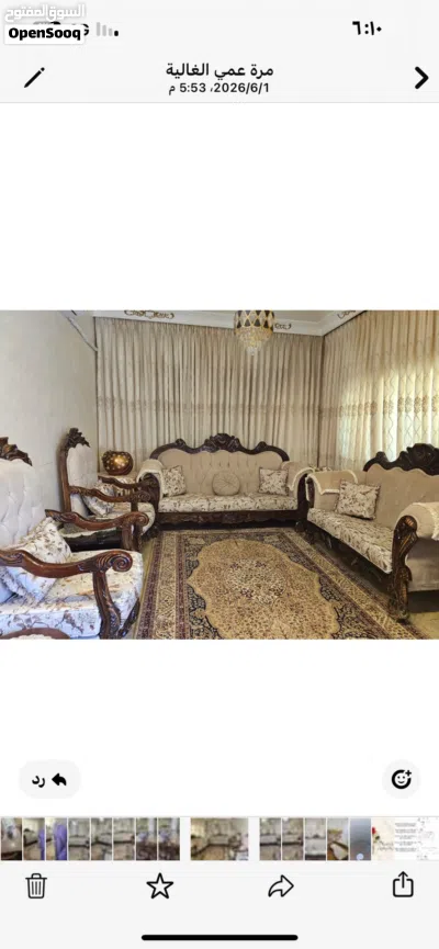 كنب دمياط خشب زان 4