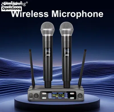 Depusheng wireless microphone double مايك لاسلكي دبل احترافي جديد نوع depusheng 3
