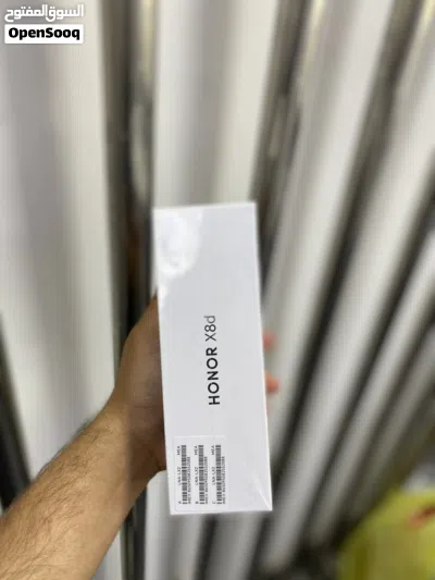 Honor X8D 8RAM / 512GB جديد بالكرتونة كفالة الوكيل الرسمي وشركتنا 3 سنوات 4
