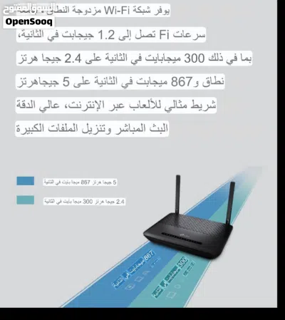 راوتر tp_link 5g مقوي شبكة موزع ( السعر بعد الخصم حتى نفاذ الكمية ) 3