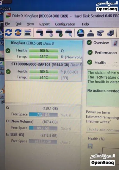 LACIE external hard disk 10TB 2