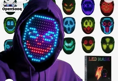 قناع الهاكر المضيء الذكي 2