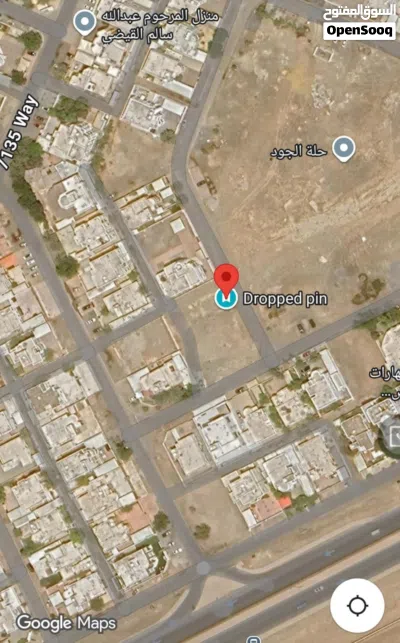 ارض سكني المعبيلة الاولى الموقع 23°40'00.3"N 58°07'56.0"E 2