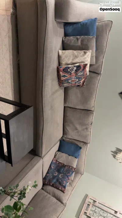L shaped sofa, 2 years old 2