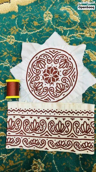 كمة عمانية خياطة يد عمانية 4