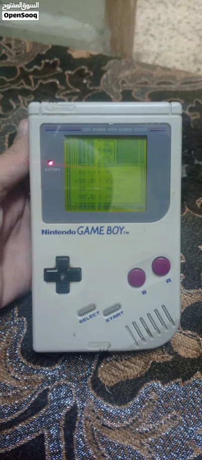 نينتندو جيم بوي قديم أصلي 1989 (Nintendo Game Boy DMG-001) 2