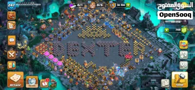حساب كلاش اوف كلانس coc th18 تاون 18 3