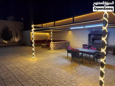 شاليه في منطقة اربد النعيمه للايجار اليومي الاسبوعي الشهري مناسب للعائلات والشباب 4