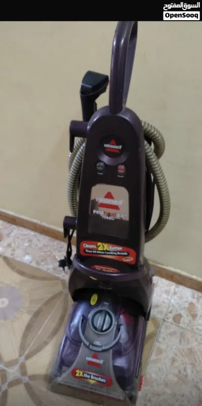 مكنسة غسيل سجاد بيسيل BISSELL ProHeat 2X Turbo بحالة ممتازة 2