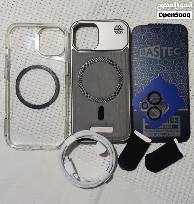 iPhone 15 2cover and data cable and screen guard protection 2