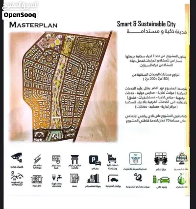شقة كمبوند كابيتال جاردنز 4