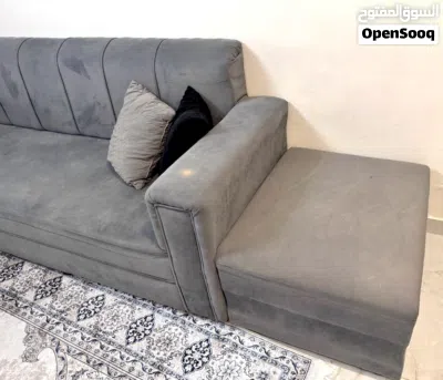طقم كورنر رمادي 2x3 + ثنائية للبيع بسعر مغري 4