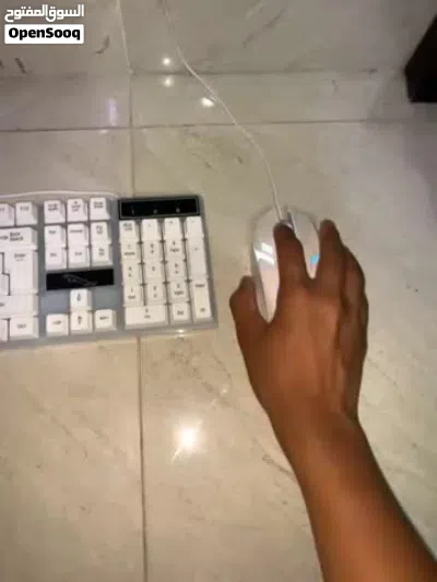 ماوس و كيبورد جيمنج عليه اضائات تتغير مستعمل أسبوع واحد 4