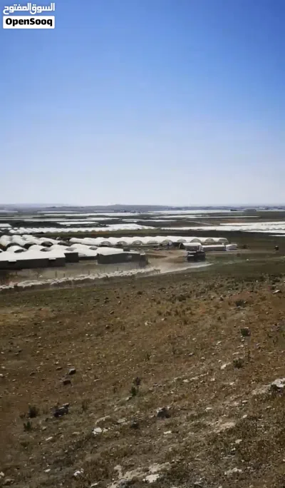 ارض للبيع طريق المطار الطنيب 4