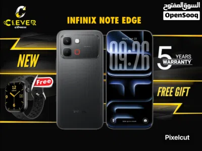 جديد الان مع بكج انفنكس نوت ايدج بافضل سعر//INFINIX NOTE EDGE (256GB) NEW 3