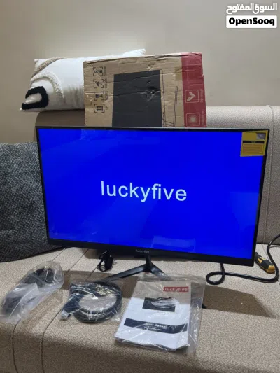 شاشة من luckyfive الشاشة جديدة ملحقاتها كاملة 2