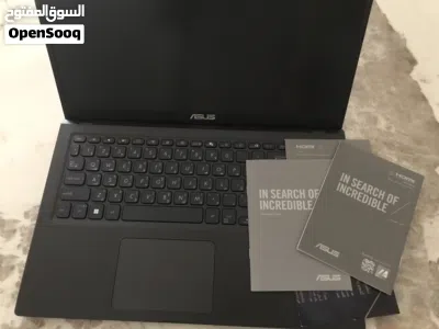 لابتوب ASUS مستعمل مناسب للدراسة والاعمال الخفيفة والالعاب مع الشاحن والاوراق 3