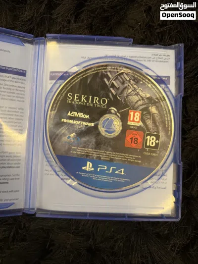 Sekiro PS4 & PS5 used like new for sale سيكيرو بلايستيشن 4 و 5 مستعمل وكاله البيع 3