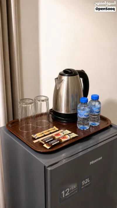 غرفه وحمام مفروشه الايجار الشهري واليومي غريب من جميع الخدماتFurnished room and bathroom for monthly 4