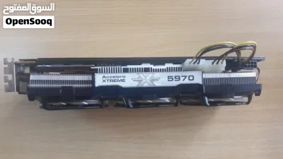 ATI 5970 Graphic Card with Accelero Xtreme Arctic Cooling Head 2