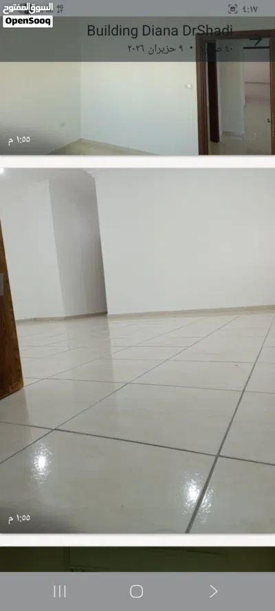 شقه للبيع ثلاثه غرف نوم ثلاث حمامات صاله وصالون وبلكونه ومطبخ غير راكب طابق ثالث مصعد مشرفه ومطله 3