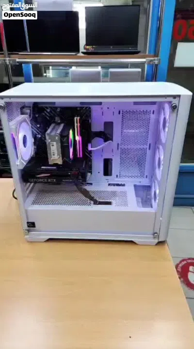 للبيع بي سي جيمنق Core i5 12gen/1TB m.2 ssd /32Ram DDR4/ 4060 8GB RTX كالجديد 3