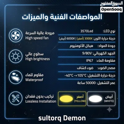 كشفات LED اصليه 2