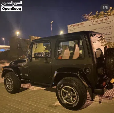 لبيع رنجات جيب tj نظاف موديل 2005 3