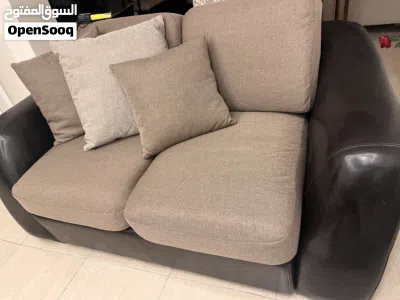 قعدة جلوس جلد و قماش 3