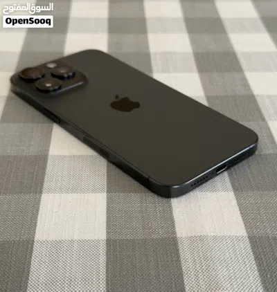 Iphone 15 pro max balck titanium 256GB used good condition 3